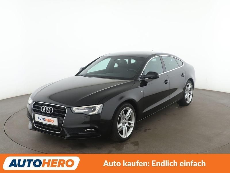 Schwarz Gebraucht 2017 Audi A5 Sportback S-Line Kleinwagen | 19.060 € (Superpreis) - Bild 1/3