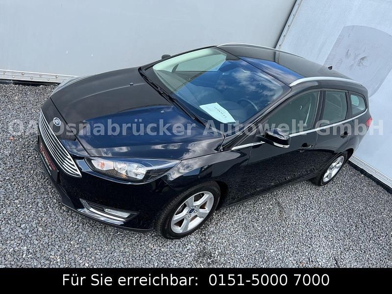 Schwarz Gebraucht 2016 Ford Focus Titanium Kombi | 10.800 € (Fairer Preis) - Bild 1/3