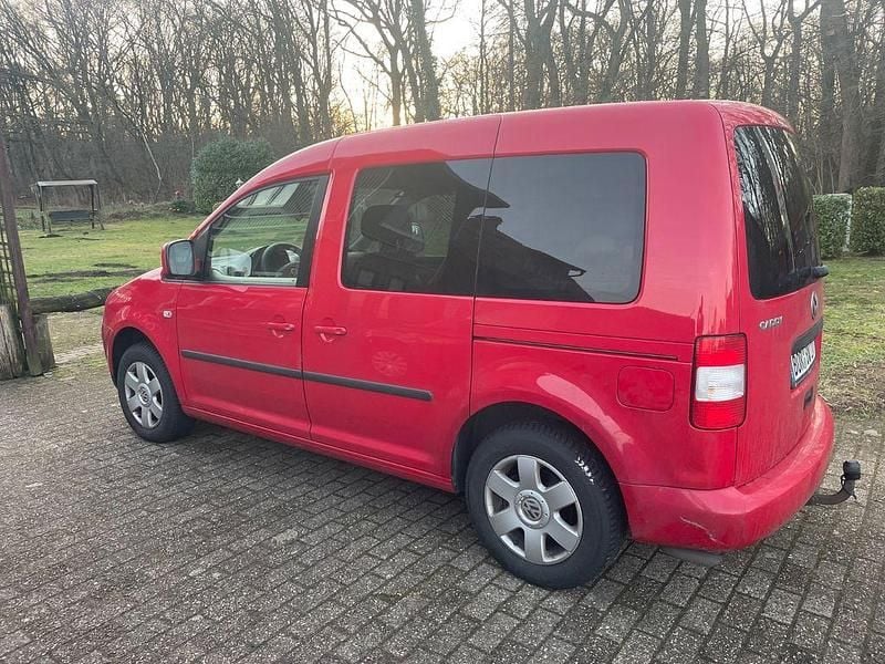 Gebraucht VW Caddy Life 109 PS (80 kW) 2009 Rot Van / Kleinbus
