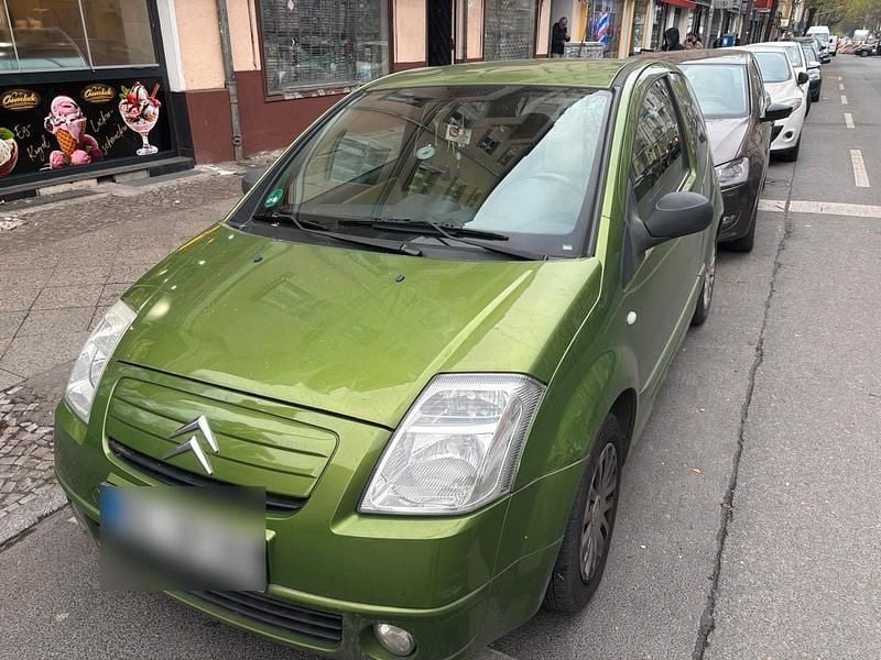 Second-hand Citroën C2 79 CP (58 kW) 2004 Verde Hatchback