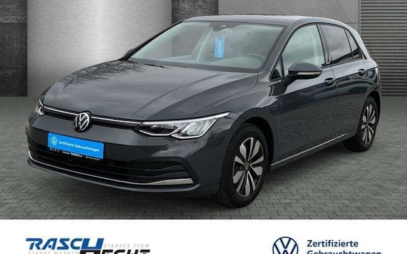 Delfingrau metallic Gebraucht 2024 VW Golf VIII Move Limousine | 25.590 € (Fairer Preis) - Bild 1/4