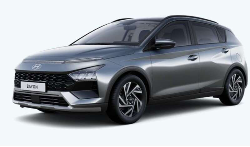 Aurora grey / met Neu 2025 Hyundai Bayon Trend SUV | 28.200 € (Etwas zu teuer) - Bild 1/4