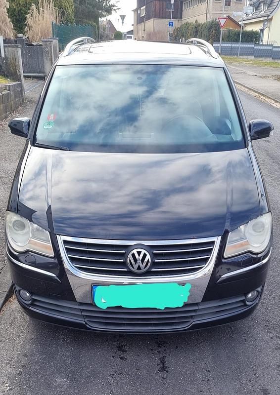 Gebraucht VW Touran 140 PS (102 kW) 2007 Schwarz Van / Kleinbus