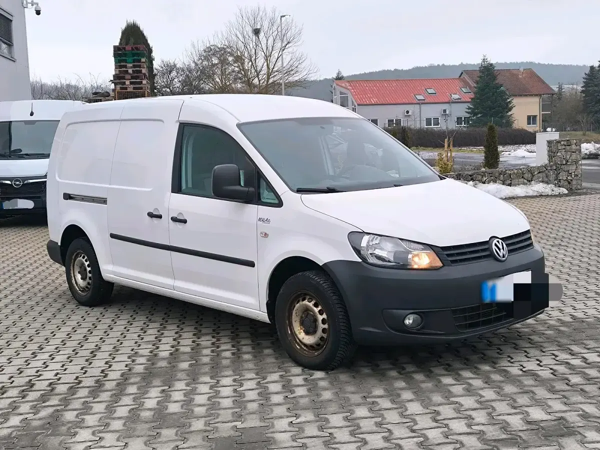 Gebraucht VW Caddy 105 PS (77 kW) 2011 Weiß Van / Kleinbus