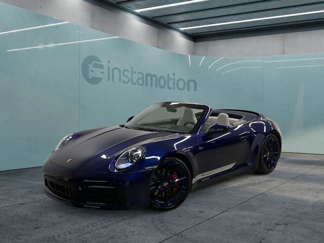 Gebraucht Porsche 911 Carrera 4 Cabriolet 450 PS (330 kW) 2021 Blau Cabrio