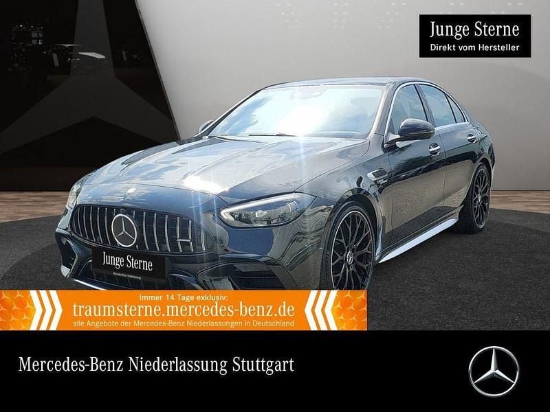 Schwarz Gebraucht 2024 Mercedes C63 AMG AMG Limousine | 82.990 € (Fairer Preis) - Bild 1/3
