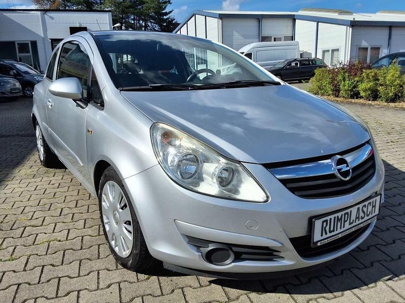 Gebraucht Opel Corsa Edition 60 PS (44 kW) 2007 Silber/grau (metallic) Limousine