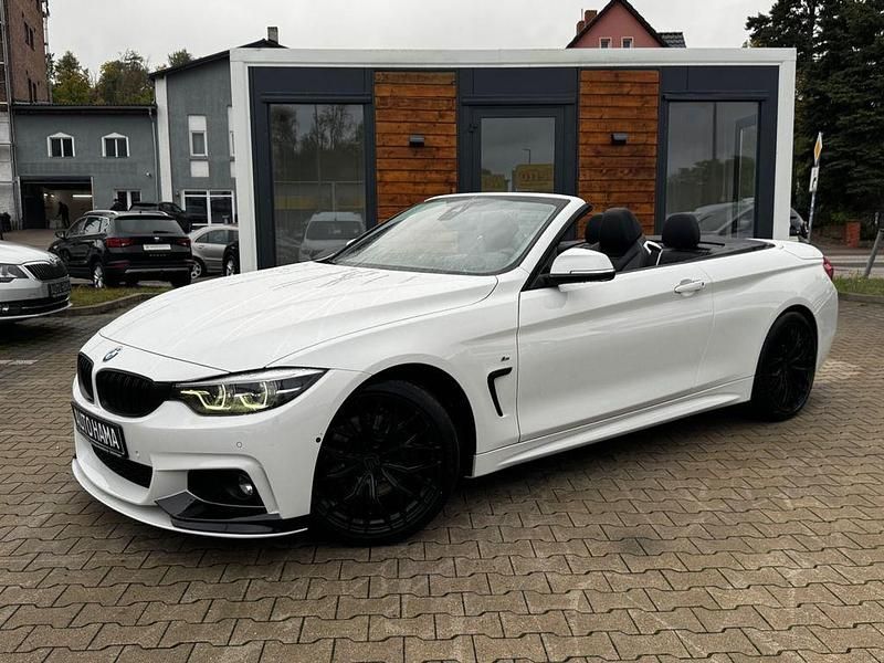 Weiß Gebraucht 2017 BMW 430 Cabriolet M Sport Cabrio | 26.990 € (Teuer) - Bild 1/4