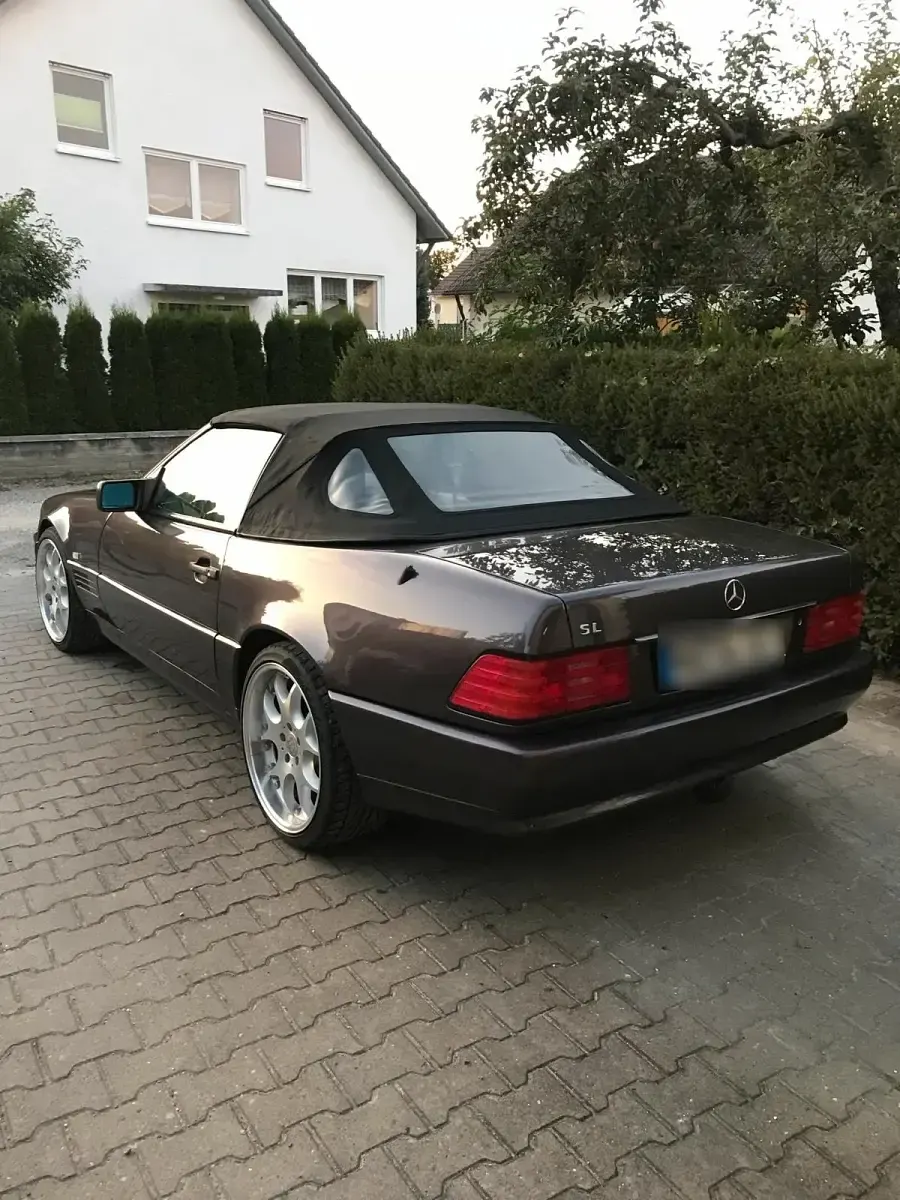 Gebraucht Mercedes SL320 231 PS (169 kW) 1994 Violet Cabrio