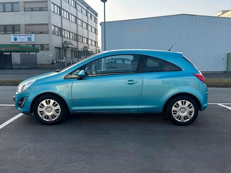 Gebraucht Opel Corsa 87 PS (63 kW) 2011 Blau Kleinwagen