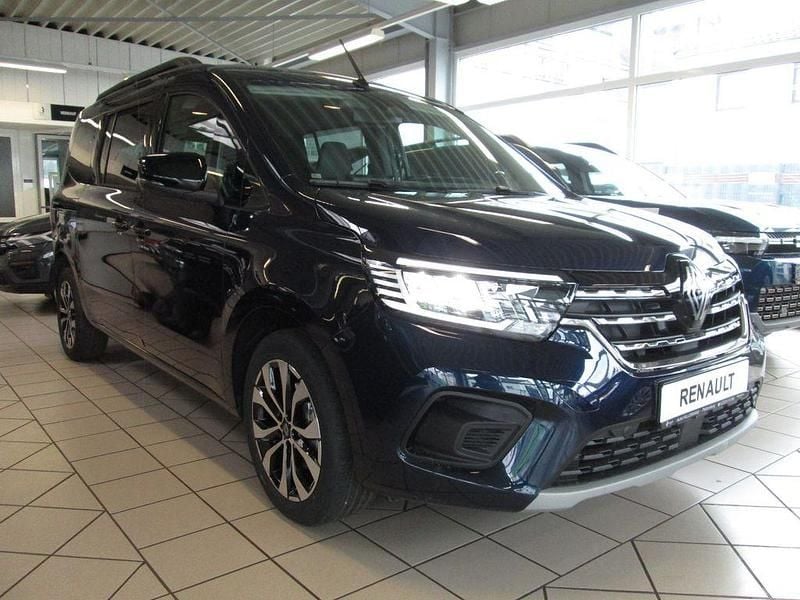 Neu Renault Kangoo Techno 131 PS (96 kW) 2026 Blau Van / Kleinbus