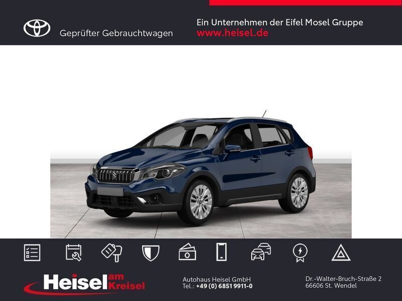 Blau Gebraucht 2019 Suzuki SX4 S-Cross Club SUV | 15.660 € (Etwas zu teuer) - Bild 1/4