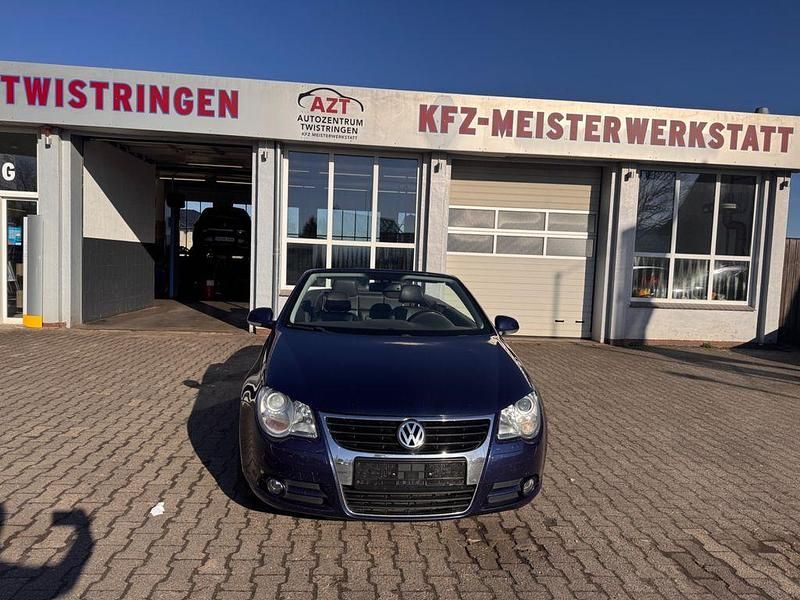 Gebraucht VW Eos 140 PS (102 kW) 2007 Blau Cabrio
