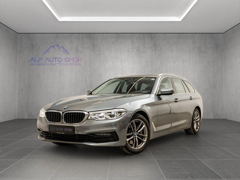Blau Gebraucht 2018 BMW 530 Sport Line Kombi | 22.566 € (Guter Preis) - Bild 1/4