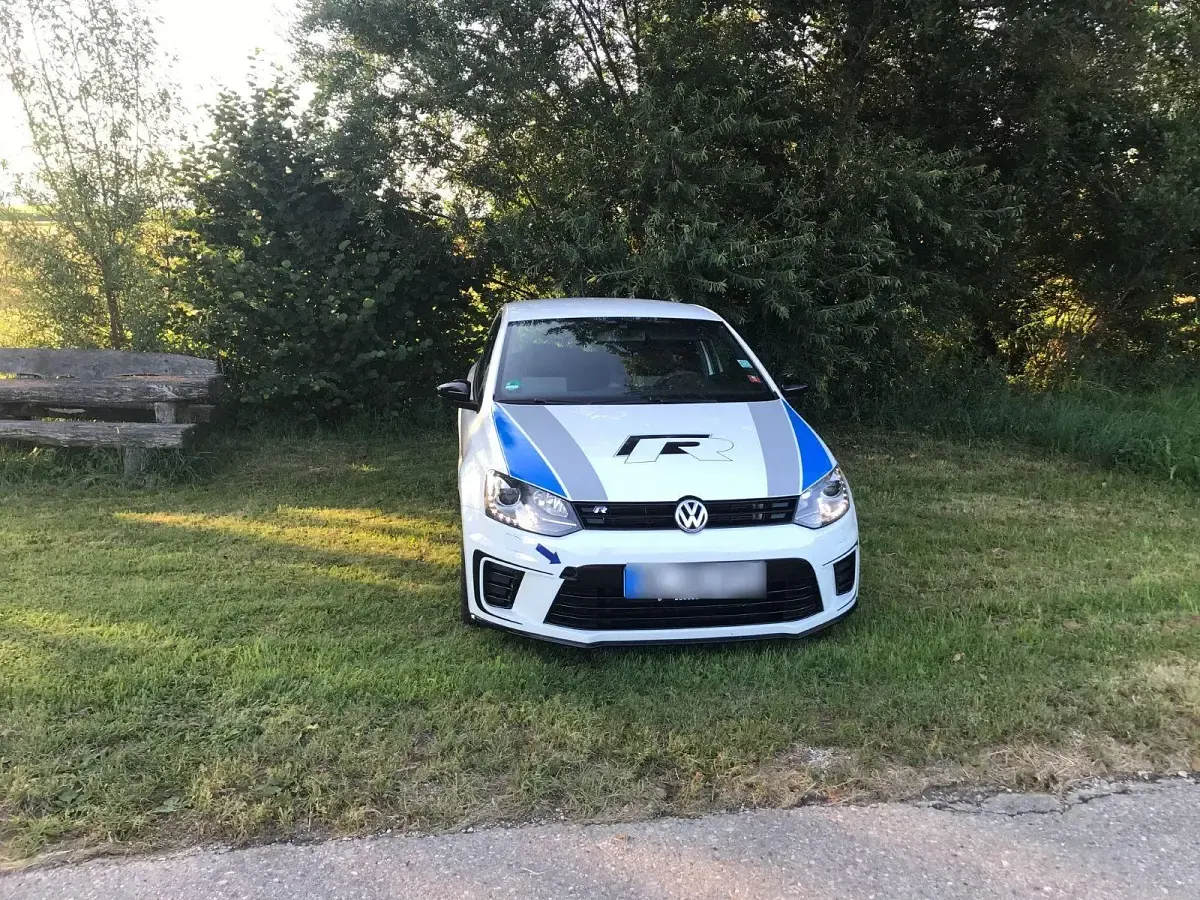 Gebraucht VW Polo R 349 PS (256 kW) 2013 Weiß Kleinwagen