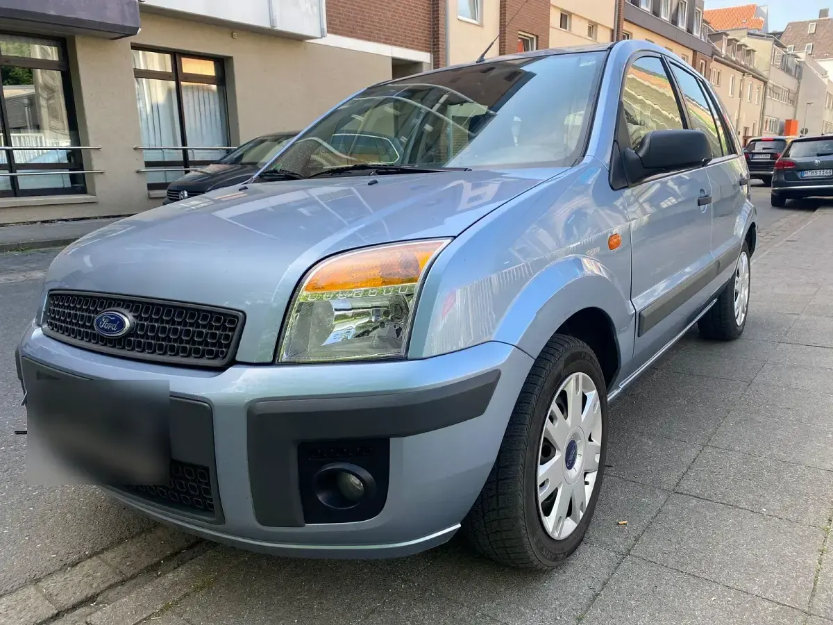 Gebraucht Ford Fusion 80 PS (58 kW) 2007 Blau Kleinwagen