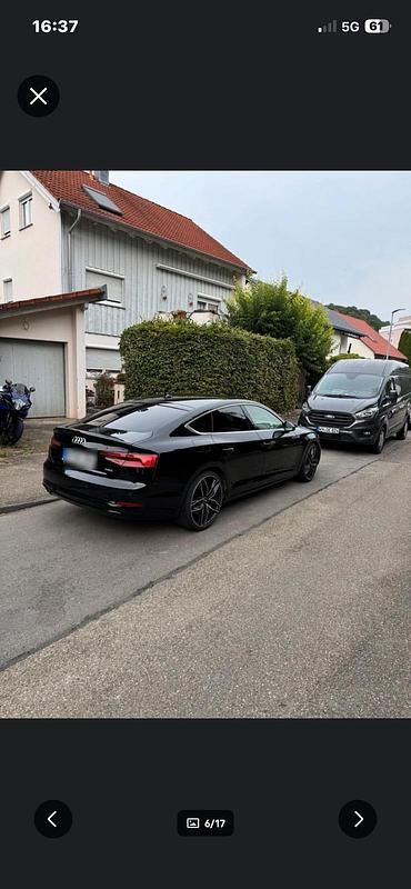 Gebraucht Audi A5 Sportback Design 286 PS (210 kW) 2017 Schwarz Kleinwagen