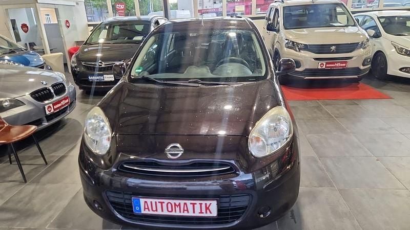 Schwarz Gebraucht 2012 Nissan Micra Acenta Kleinwagen | 5.990 € (Fairer Preis) - Bild 1/2