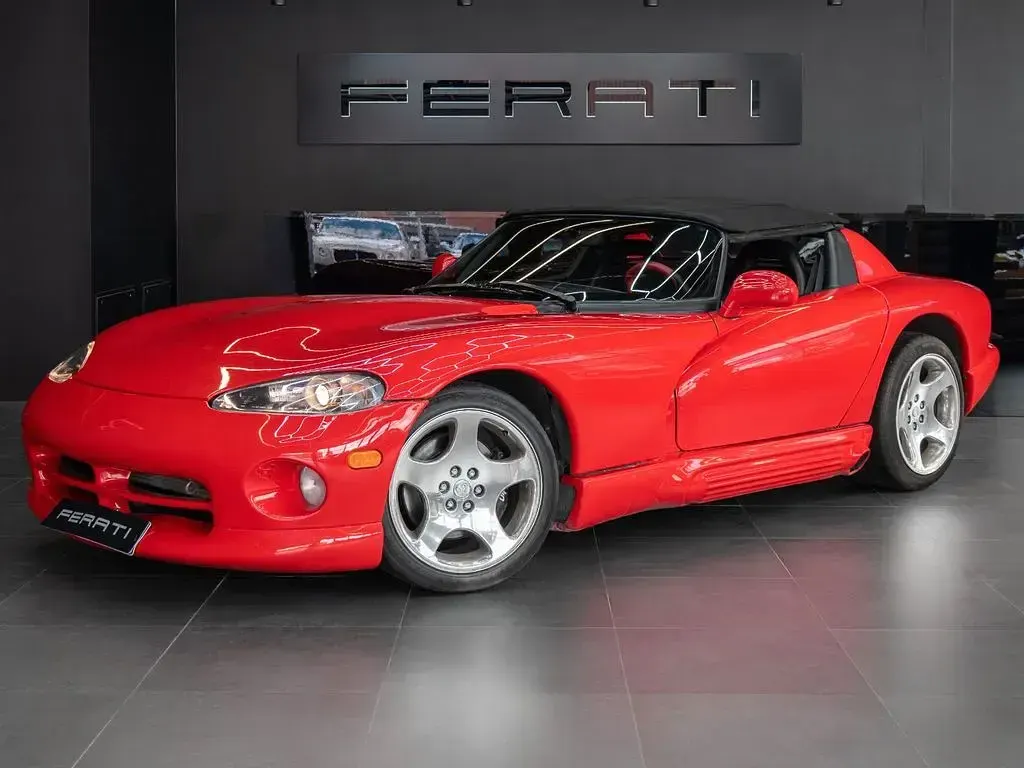 Gebraucht Dodge Viper 450 PS (330 kW) 2000 Rot Cabrio