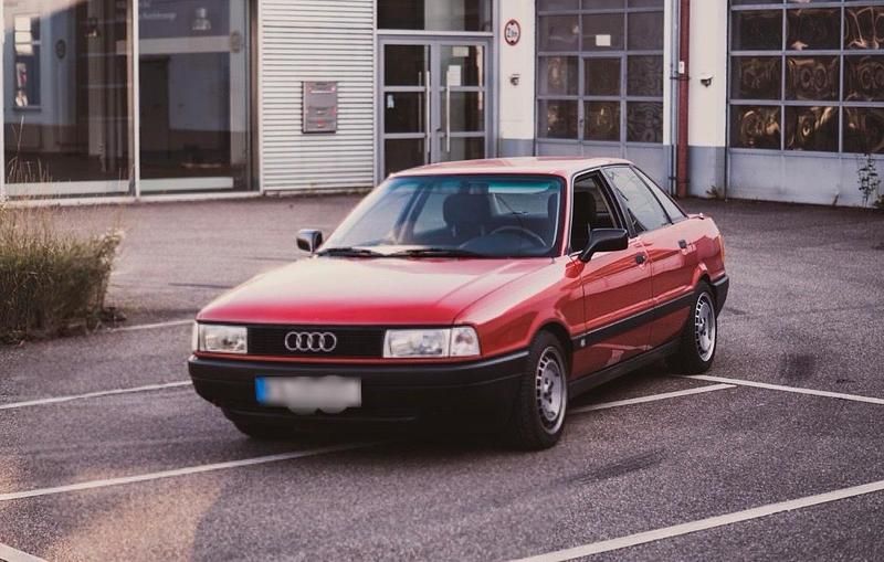 Gebraucht Audi 80 70 PS (51 kW) 1991 Rot Limousine