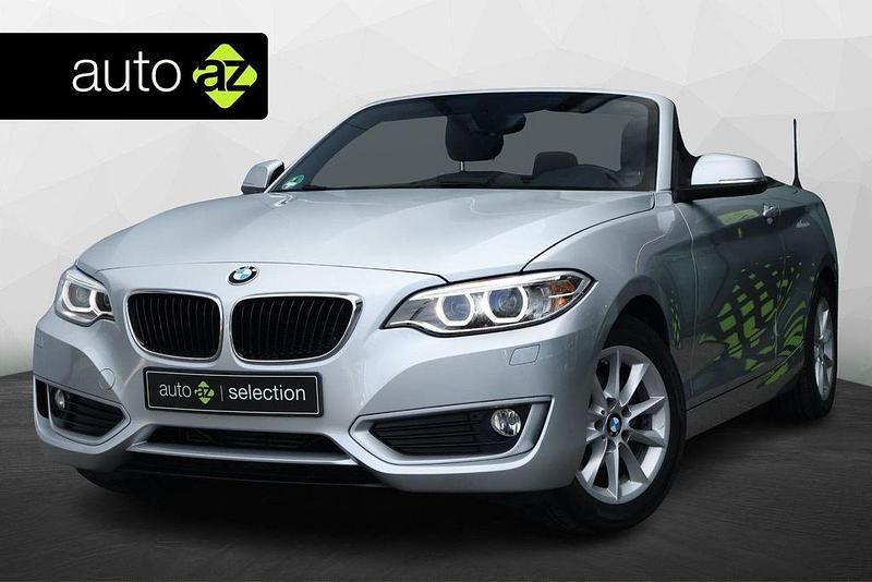 Grau Gebraucht 2016 BMW 218 Executive Cabrio | 18.900 € (Etwas zu teuer) - Bild 1/4