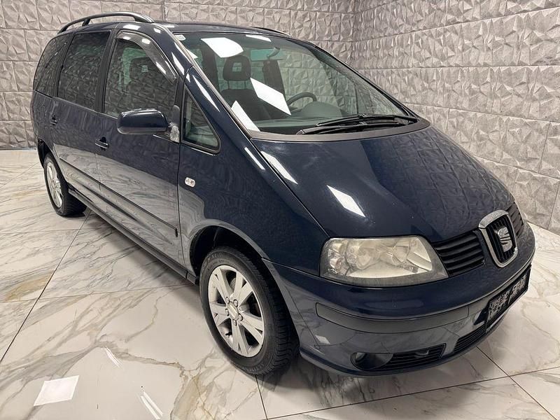 Gebraucht Seat Alhambra Reference 116 PS (85 kW) 2008 Blau Van / Kleinbus