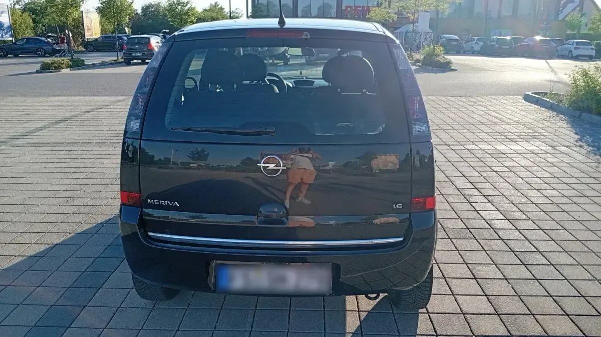 Gebraucht Opel Meriva 105 PS (77 kW) 2006 Schwarz Van / Kleinbus
