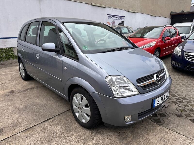 Silber Gebraucht 2003 Opel Meriva Cosmo Van / Kleinbus | 1.890 € - Bild 1/4