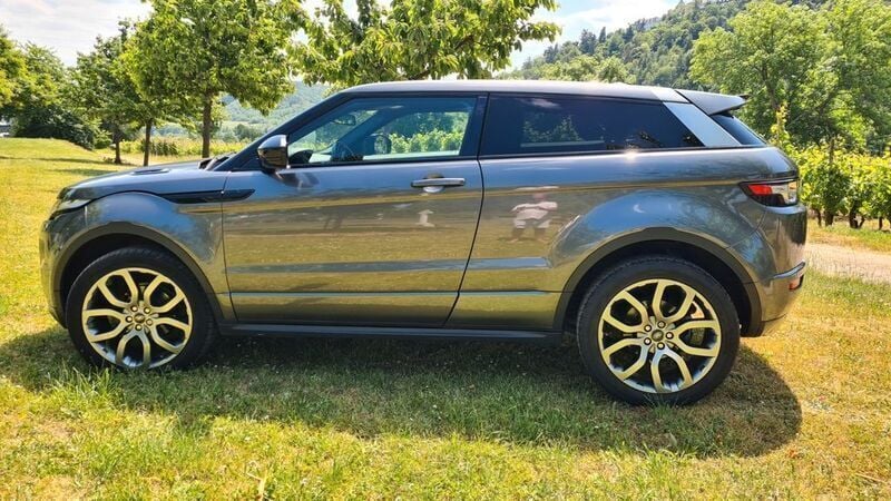Silber Gebraucht 2015 Land Rover Range Rover evoque Dynamic Coupé | 19.500 € (Superpreis) - Bild 1/4