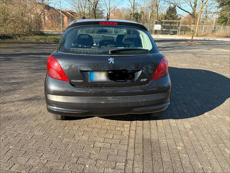 Gebraucht Peugeot 207 73 PS (53 kW) 2007 Schwarz Kleinwagen