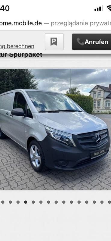 Gebraucht Mercedes Vito 136 PS (100 kW) 2019 Silber Van