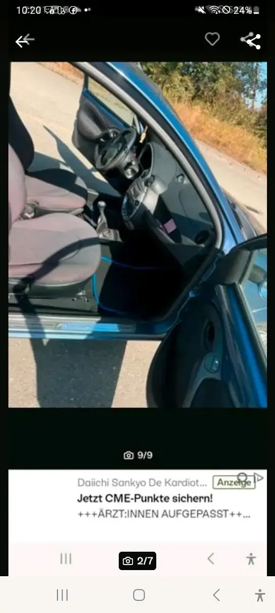 Gebraucht Ford Ka 69 PS (50 kW) 2006 Blau Kleinwagen