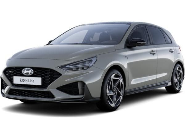 Weiß (altas weiß) Neu 2024 Hyundai i30 N Line Limousine | 26.485 € (Fairer Preis) - Bild 1/4