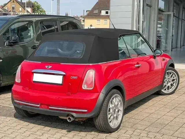 Gebraucht Mini One Cabriolet 90 PS (66 kW) 2004 Rot Cabrio
