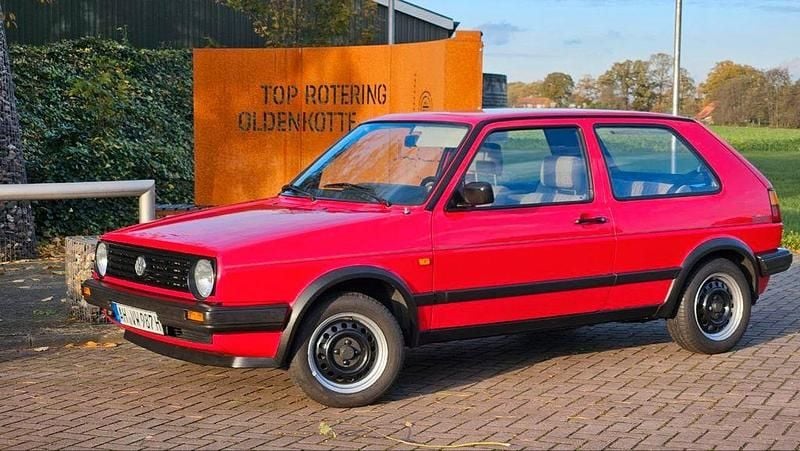 Gebraucht VW Golf II 72 PS (52 kW) 1987 Rot Kleinwagen