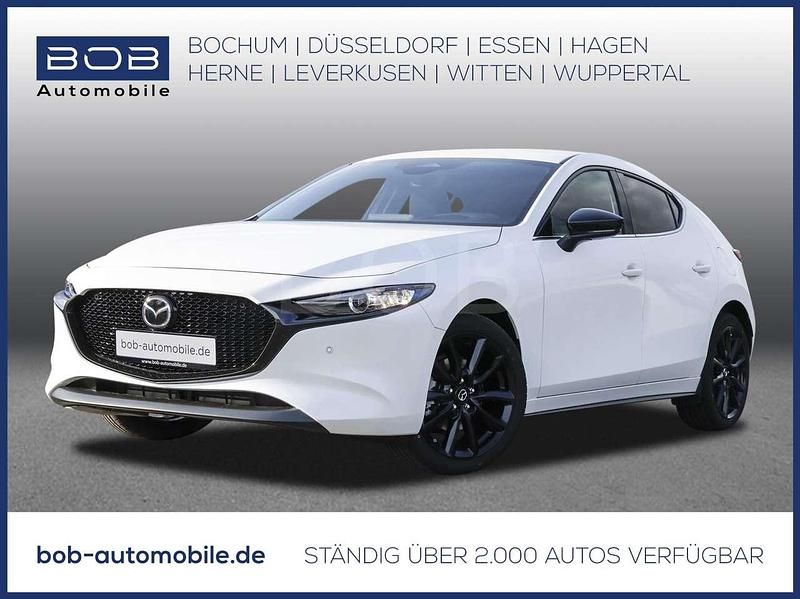 Satinweiß Gebraucht 2025 Mazda 3 Homura-Line Limousine | 29.999 € (Teuer) - Bild 1/3