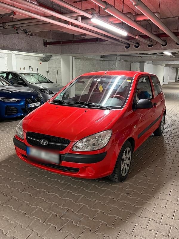 Gebraucht Hyundai Getz 97 PS (71 kW) 2009 Rot Kleinwagen