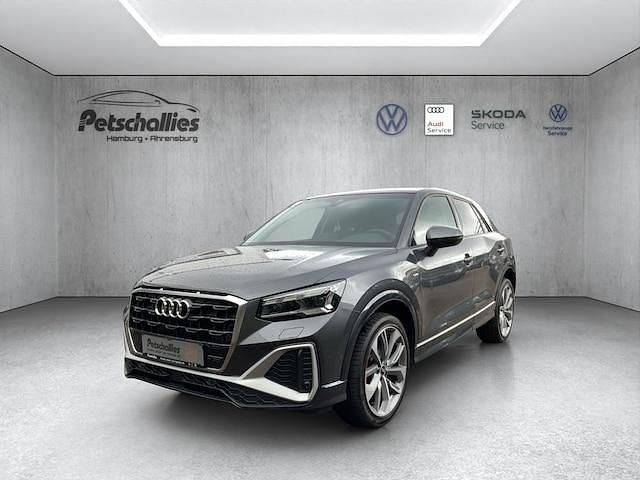 Grau Gebraucht 2024 Audi Q2 S-Line SUV | 36.850 € (Teuer) - Bild 1/4