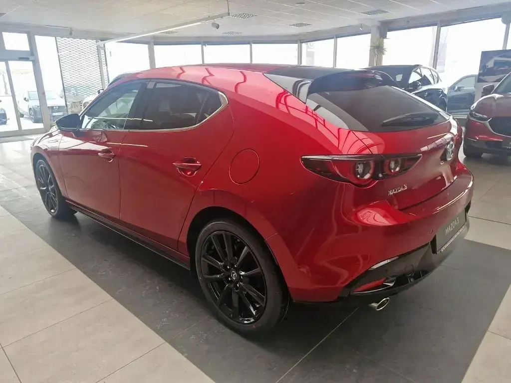 Neu Mazda 3 Homura-Line 140 PS (102 kW) 2026 Soul red crystal m Limousine