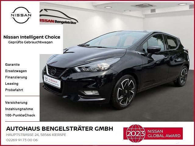 Schwarz Gebraucht 2021 Nissan Micra N-Way Kleinwagen | 14.995 € (Fairer Preis) - Bild 1/4