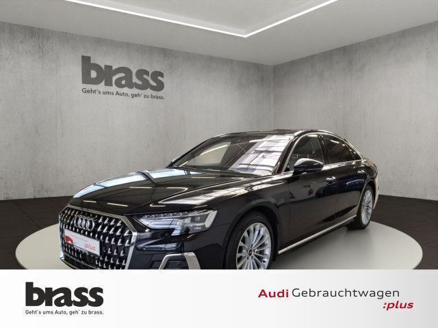 Mythosschwarz metallic Gebraucht 2024 Audi A8 Ambiente Limousine | 69.900 € (Fairer Preis) - Bild 1/4