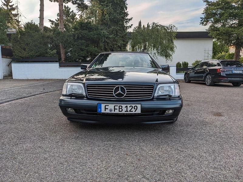 Gebraucht Mercedes SL320 231 PS (169 kW) 1996 Schwarz Cabrio