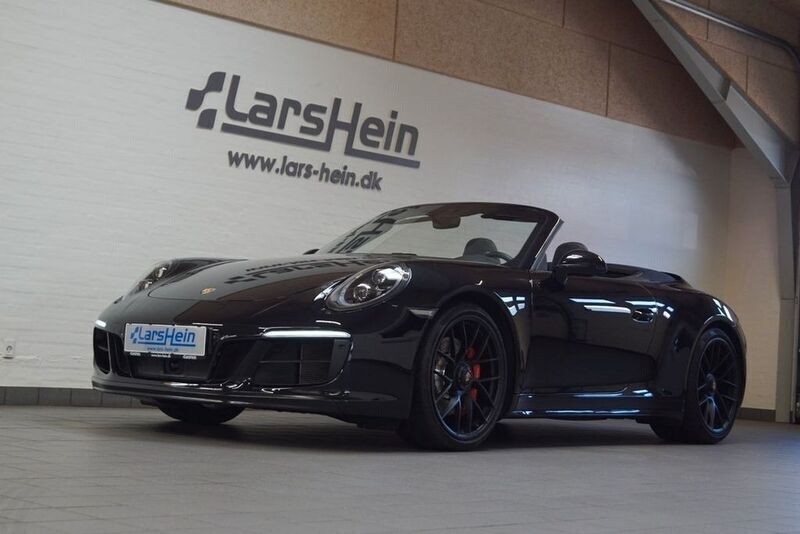 Schwarz Gebraucht 2017 Porsche 911 Carrera 4 GTS Cabrio | 127.900 € (Etwas zu teuer) - Bild 1/4