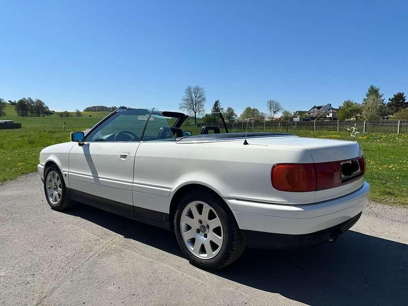 Gebraucht Audi Cabriolet 133 PS (97 kW) 1991 Weiß Cabrio