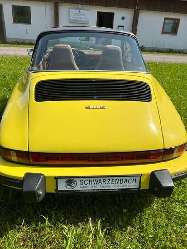 Gebraucht Porsche 911S 165 PS (121 kW) 1975 Gelb Cabrio
