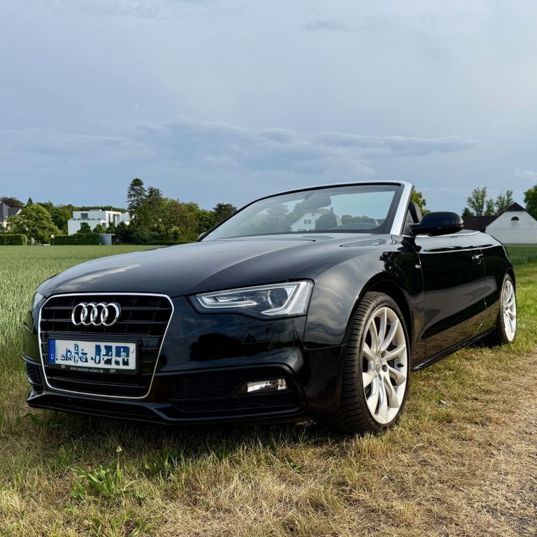 Schwarz Gebraucht 2016 Audi A5 Cabriolet S-Line Cabrio | 16.900 € (Fairer Preis) - Bild 1/4