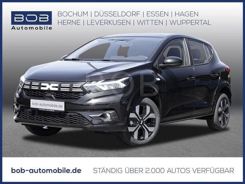 Schwarz Neu 2025 Dacia Sandero Journey Kleinwagen | 18.530 € (Fairer Preis) - Bild 1/3