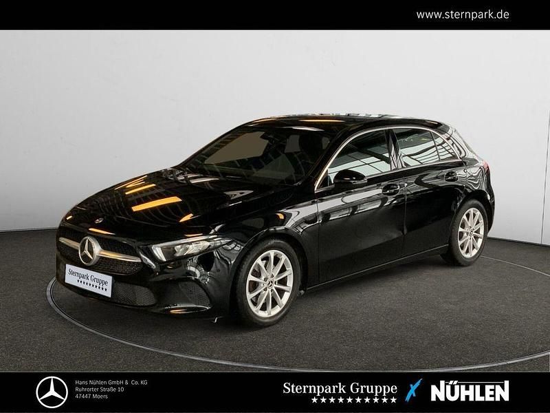 Schwarz Gebraucht 2019 Mercedes A200 Progressive Limousine | 22.700 € (Fairer Preis) - Bild 1/4