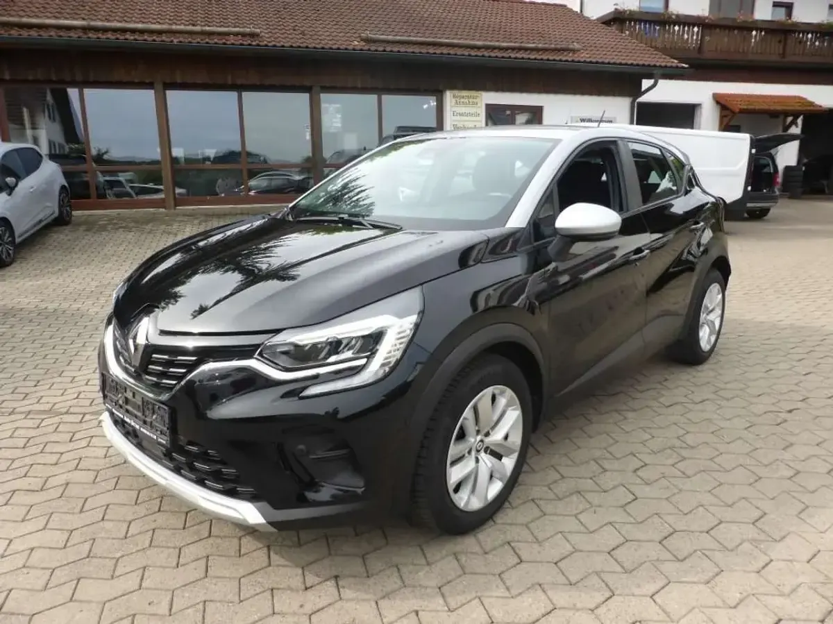 Gebraucht Renault Captur Zen 140 PS (102 kW) 2022 Schwarz gng + grau kqa SUV