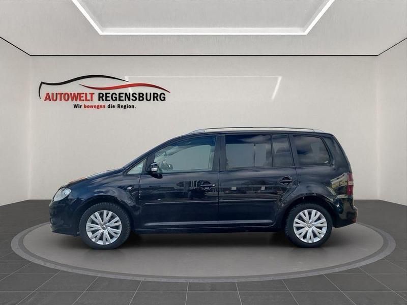 Gebraucht VW Touran R-line 140 PS (102 kW) 2008 Schwarz Van / Kleinbus